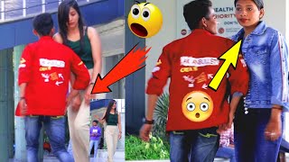 Accidentally Ram(￼￼takkar) on cute 🥰 Girls 👧 | Prank in India | Naughty Rohit