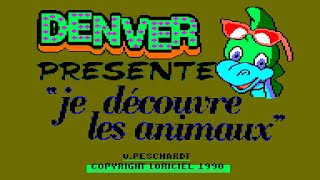 Loriciels (1990) / AMSTRAD CPC - Denver  : Je Decouvre Les Animaux