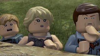 LEGO Jurassic World (PS4) - Walkthrough Part 4 - Restoring Power (Jurassic Park I)