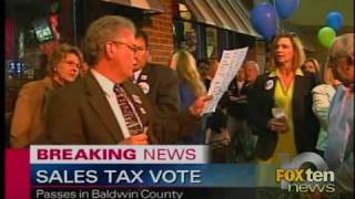 Baldwin County sales tax increase passes