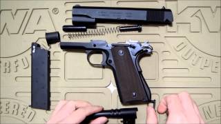 KSC M1911A1 Takedown \u0026 Reassemble