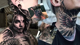 Best neck tattoo collection for men