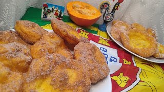 Filhoses Abobora 🇵🇹 , beignets à la citrouille , #beignet #filhoses #citrouille #natal #noel