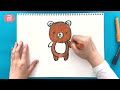 곰 그리기 l 진짜 진짜 쉬운 그림 그리기 l 동물 그리기 l how to draw a bear