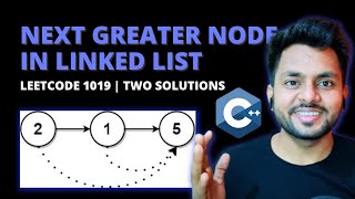 Finding Next Greater Node in Linked List