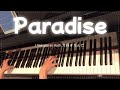 paradise niziu 【電子楽譜カノン　ピアノソロ 上級】　弾いてみました