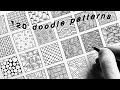 120 Easy Doodle Patterns / Zentangle Art / Doodling