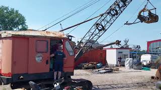 Priestman Tiger Dragline. MEC Museum Dronten.