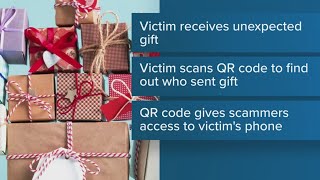 Beware of QR code brushing scam