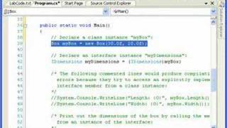 Explicit Interface Member Implementation