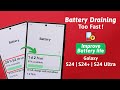 Galaxy S24 Ultra/Plus: Battery Draining Too Fast on Samsung! [FIXED]