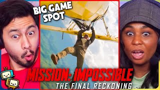 MISSION: IMPOSSIBLE THE FINAL RECKONING Trailer Reaction! | Big Game Spot (2025 Movie) | Tom Cruise