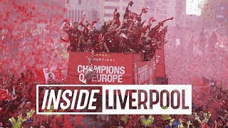 Inside Liverpool: Incredible scenes from the Champions League homecoming parade