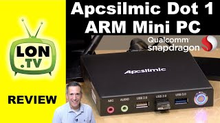 Dot 1 Mini PC Review - ARM Powered Windows 11 Mini PC with Unactivated Windows - apcsilmic