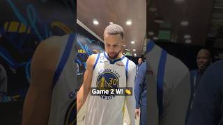 “Back in the series!” - Steph Curry Walks Off With The Game 2 W! 🔥 | #Shorts