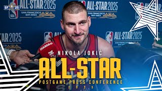 Nikola Jokić All-Star Postgame Press Conference 2025 🎙