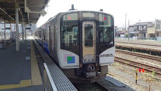 【車窓】JR仙石東北ライン HB-E210系 快速 石巻行 仙台→石巻