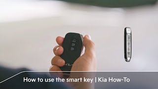 How to use the smart key | Kia How-To