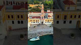 Απόγευμα στον Πανορμιτη 😍 Panormitis monastery golden hour 🧡#symi #symitv #panormitis #monastery