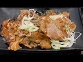 吉野家の牛カルビ定食食べてみた。 ぬふふの写真と動画 grilld beef rib　meal second