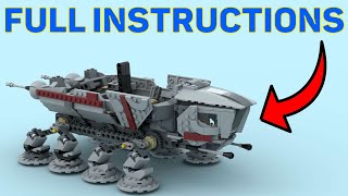 Turn your LEGO AT-TE into a WALKER THAT ACTUALLY WALKS! 75337 Alternate Build TUTORIAL