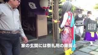 内灘の祭礼・小濱神社出村下の獅子舞2012