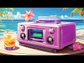 🏖️🌺 Hawaiian Beach Summer | Instrumental Ambient Jazz & Ocean Wave Sound from Another Room 🎷🌊