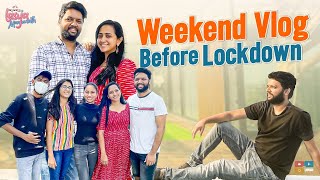 Weekend Vlog Before Lockdown | Mr \u0026 Mrs Lasya Manjunath | Lasya Manjunath New Video | Tamada Media