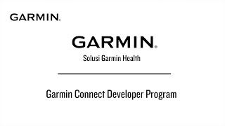 Solusi Garmin Health | Garmin Connect Developer Program