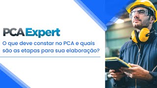 O que deve constar no PCA e quais as etapas para sua elaboração?