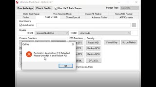 Ultimate Multi Tool QcFire Forbidden Application(11)(12) Detected