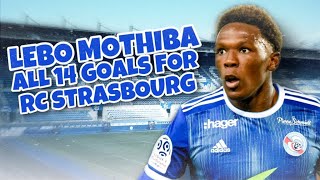 Lebo Mothiba - All 14 Goals for RC Strasbourg