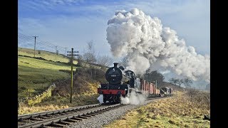 Keighley \u0026 Worth Valley Railway Winter Steam Gala 2018