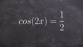 Solving for cosine using multiple angles