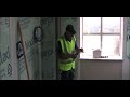 How to fit hygienic wall cladding | Fitting a two-part 'H' Trim