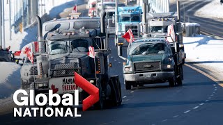 Global National: Jan. 27, 2022 | Protest convoy sparks concerns over possible extremist violence
