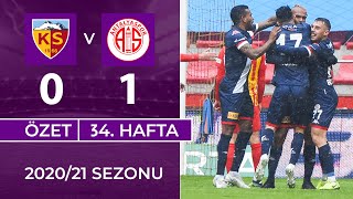ÖZET: HK Kayserispor 0-1 FTA Antalyaspor | 34. Hafta - 2020/21