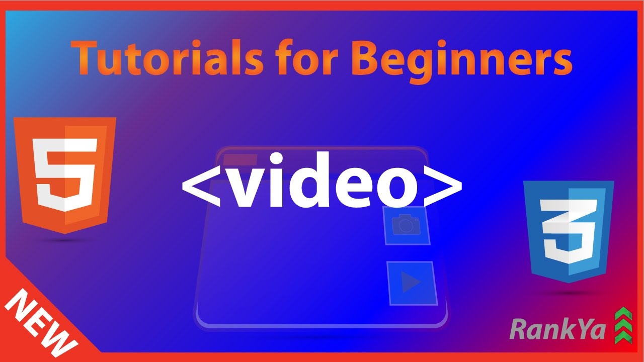 HTML5 Tutorials For Beginners HTML5 Video - YouTube