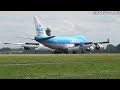 35 min of heavy action b747f a380 b777 a350 b787 amsterdam schiphol airport spotting