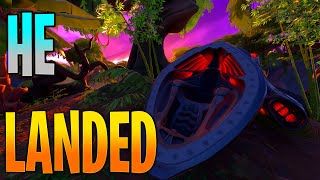 Predator Spaceship Location Jungle Hunter Quests - Fortnite update 15.2 - Find the Mysterious Pod