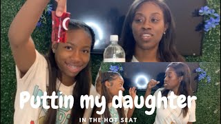 Putting My daughter in the HotSeat!! Answering Our Fans Questions *SKIPPING CLAS