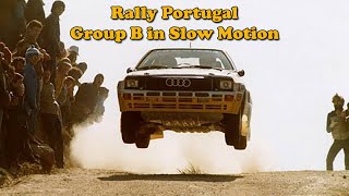 Rally Portugal - Group B in Slow Motion (Rare Footage)