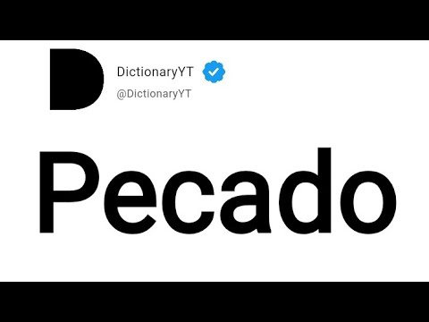 What is the meaning of Pecado in English?