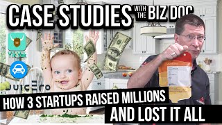 How 3 Startups Raised Millions and Lost it All - A Case Study for Entrepreneurs