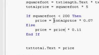 my Visual Basic Tutorial Lesson 2 part 2