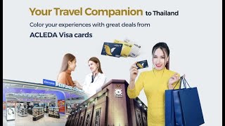 Benefits of ACLEDA Visa Cards