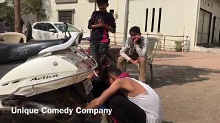 પંચર વાળો | Unique Comedy Company