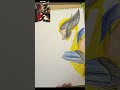 Deadpool Wolverine drawing#1kviews#10subscriber #amazing short#YouTube short