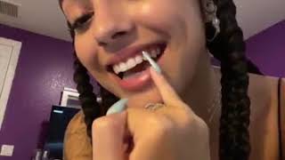 malu trevejo braids - instagram ig live 7/29/2020