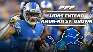 Lions Extend Amon-Ra St. Brown | PFF